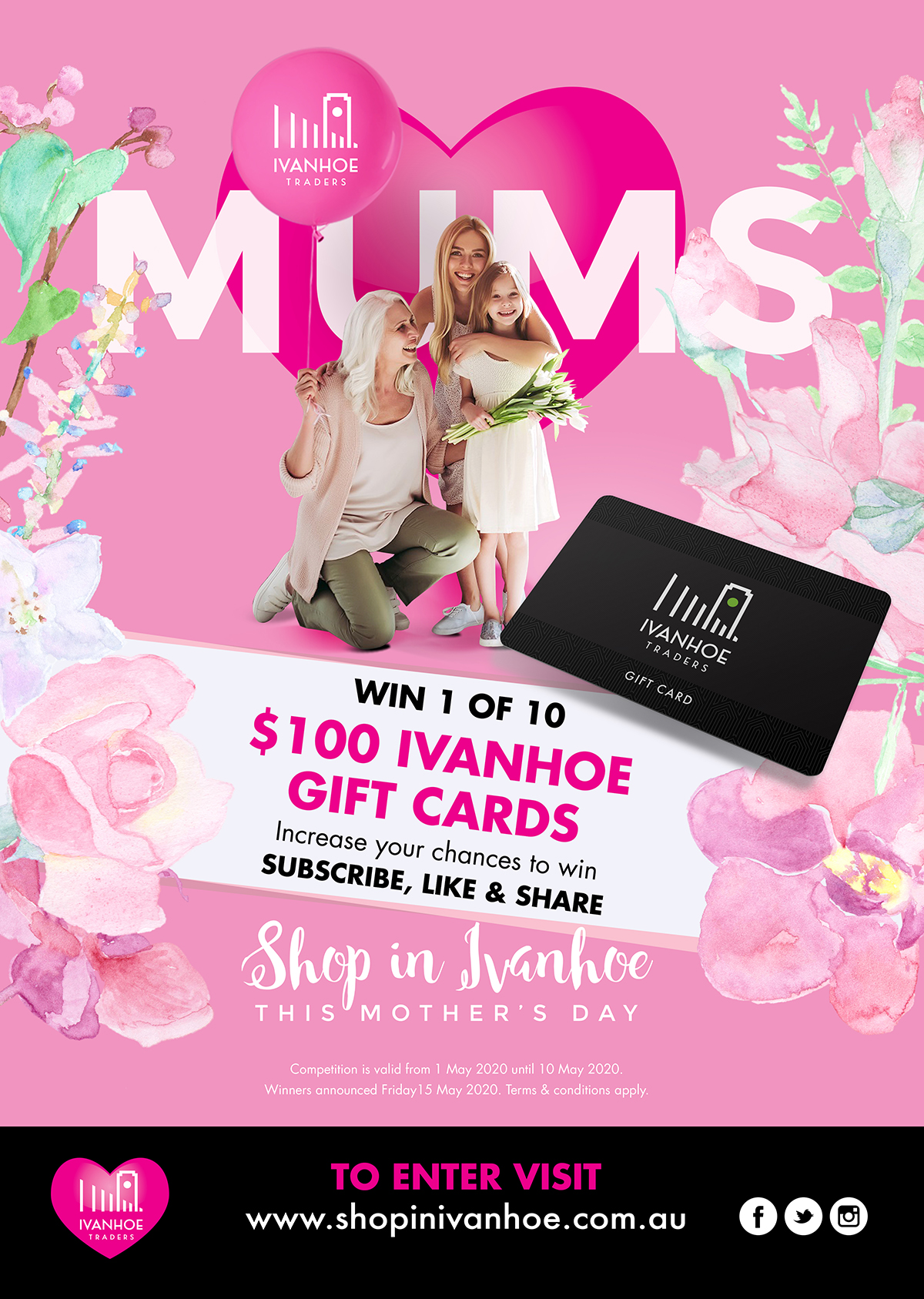 Mother's Day Ivanhoe Melbourne